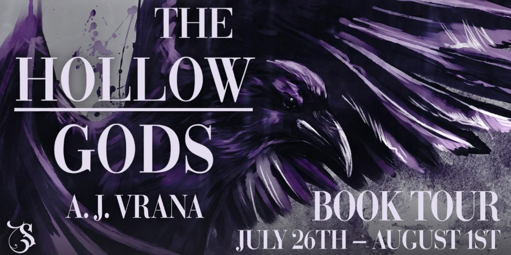 The Hollow Gods by A. J. Vrana banner