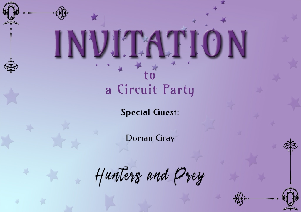 Nicholas McIntire Party with the Stars invitation