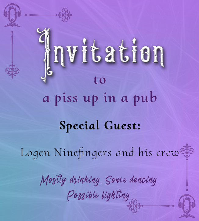 Justin Lee Anderson Party With the Stars invitation