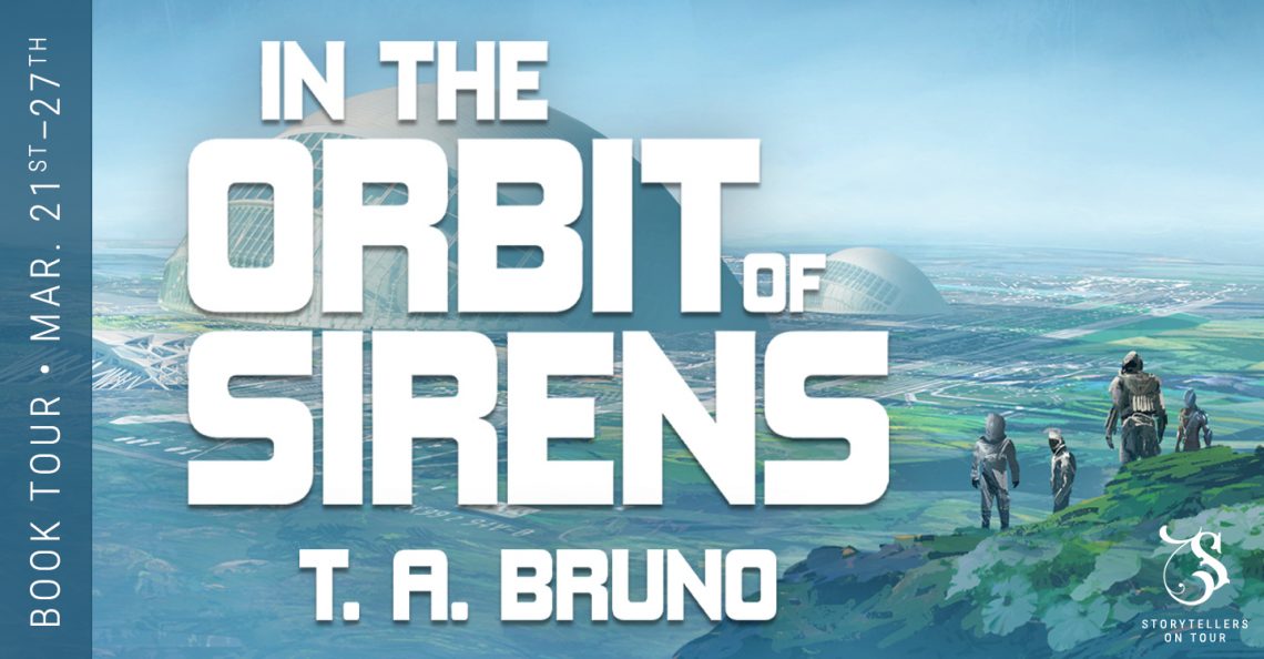 In The Orbit of Sirens by T. A. Bruno tour banner