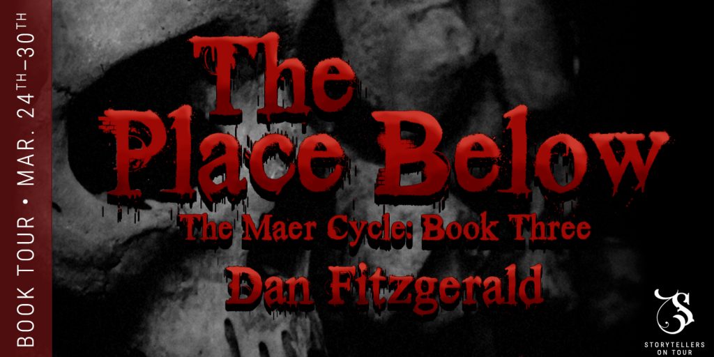 The Place Below by Dan Fitzgerald tour banner