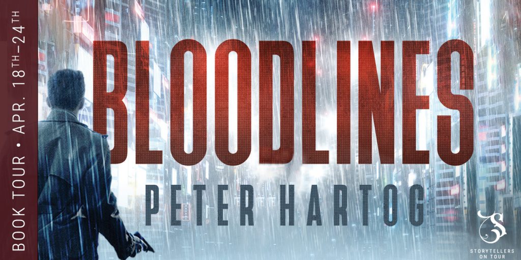 Bloodlines by Peter Hartog tour banner