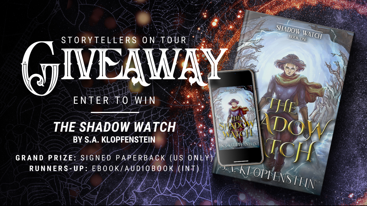 The Shadow Watch by S. A. Klopfenstein giveaway
