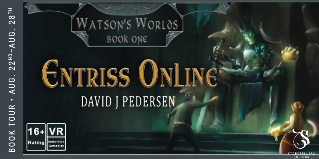 Entriss Online by David J. Pedersen tour banner