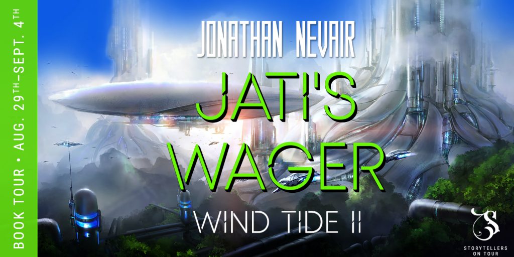 Jati's Wager by Jonathan Nevair tour banner