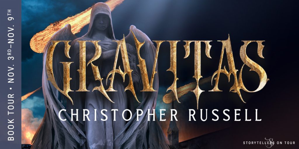 Gravitas by Christopher Russell tour banner