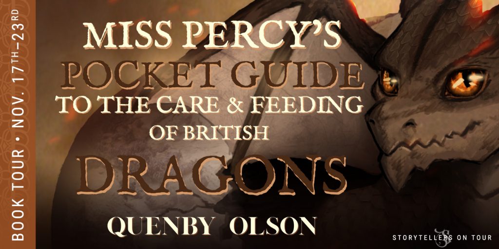 Miss Percy's Pocket Guide by Quenby Olson tour banner
